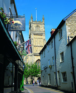 Cirencester church tower