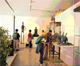 Museum gallery