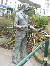 Edward Elgar's statue