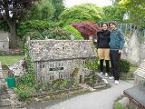 A model of a Cotswold stone house